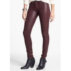Articles Of Society | Mya Coated Skinny Jeans | Size 28